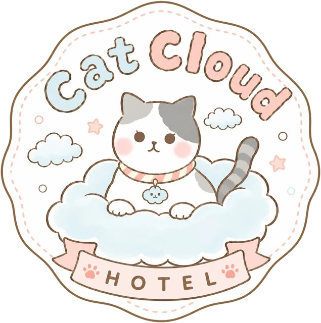ตรา Cat Cloud Hotel น้องแมวบนก้อนเมฆ