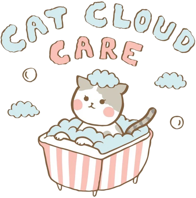 Cat Cloud Care น้องแมวอาบน้ำในอ่าง